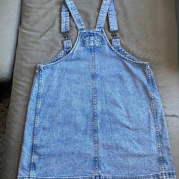 Free People Overall Smock Mini Dress - Picture 6 of 9